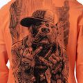 Férfi pulóver Pitbull USA Crewneck Sweatshirt fluo orange 4