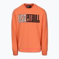 Férfi pulóver Pitbull USA Crewneck Sweatshirt fluo orange 5