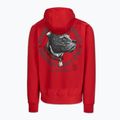Férfi pulóver Pitbull Strenght & Respect Sweatshirt Hooded red 6