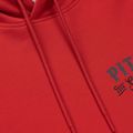 Férfi pulóver Pitbull Strenght & Respect Sweatshirt Hooded red 7
