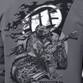 Férfi pulóver Pitbull MC Sweatshirt Hooded graphite 4