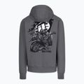 Férfi pulóver Pitbull MC Sweatshirt Hooded graphite 6