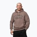 Férfi pulóver Pitbull Midnight Sweatshirt Hooded brown savana 4