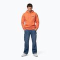 Férfi pulóver Pitbull Bloodline 2 Sweatshirt Hooded fluo orange 2