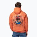 Férfi pulóver Pitbull Bloodline 2 Sweatshirt Hooded fluo orange 3