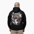 Férfi pulóver Pitbull Tatto Hooded black 3