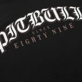 Férfi pulóver Pitbull Tatto Hooded black 9