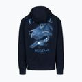 Férfi pulóver Pitbull Midnight Sweatshirt Zip Hooded dark navy 7