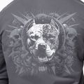 Férfi pulóver Pitbull World Sweatshirt Zip Hooded graphite 5