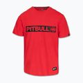 Férfi póló Pitbull Hilltop fluo/red 3