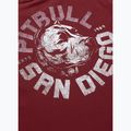 Férfi póló Pitbull Dog SD burgundy 8