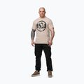 Férfi póló Pitbull Palms ultra light sand logo 2