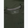 Férfi póló Pitbull USA CAL Big Logo old green 6