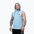 Férfi edzőpulóver Pitbull Mercado Hilltop Sleeveless Hooded light blue 4