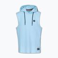 Férfi edzőpulóver Pitbull Mercado Hilltop Sleeveless Hooded light blue 6