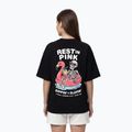 Női póló Pitbull Rest In Pink Oversize black 3