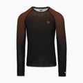 Férfi hosszú ujjú rashguard Pitbull Belt Rashguard brown 3