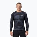 Férfi hosszú ujjú rashguard Pitbull World Rashguard black