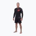 Férfi hosszú ujjú rashguard Pitbull Ray Rashguard fluo/red 2