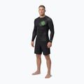 Férfi hosszú ujjú rashguard Pitbull Ray Rashguard fluo green 2