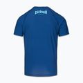 Férfi póló Pitbull Rashguard Logo Palms blue 4