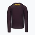 Férfi hosszú ujjú rashguard Pitbull Rashguard Logo Palms brown 4