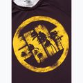 Férfi hosszú ujjú rashguard Pitbull Rashguard Logo Palms brown 6