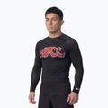 Férfi hosszú ujjú rashguard Pitbull ADCC Rashguard black