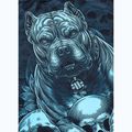 Férfi póló Pitbull Mesh Guardian Angel black 7