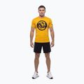 Férfi póló Pitbull Palms mesh yellow logo 2