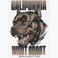 Férfi póló Pitbull Best Coast white 11
