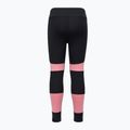 Gyermek leggings 4F HJZ22-JSPDF003 fekete-rózsaszín 4