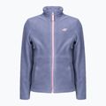 Gyermek fleece pulóver 4F szürke HJZ22-JPLD001