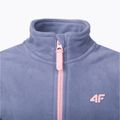 Gyermek fleece pulóver 4F szürke HJZ22-JPLD001 4