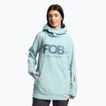 Női snowboard dzseki 4F SFD001F softshell világoskék H4Z22-SFD001F
