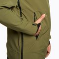 Férfi 4F khaki színű snowboard dzseki H4Z22-SFM001F 5