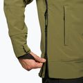 Férfi 4F khaki színű snowboard dzseki H4Z22-SFM001F 7