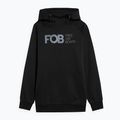 Férfi 4F snowboard pulóver fekete H4Z22-BLM021 7