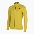 Férfi 4F fleece pulóver sárga H4Z22-PLM013 3