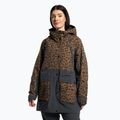 Női snowboard dzseki 4F barna H4Z22-KUDS002