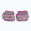 Csuklósúlyok Body Sculpture Bb 2700Uepk 2 x 0,5 kg grey/pink 2