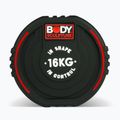 Gumizott kézi súlyzó Body Sculpture TPU BW 133 16 kg black 4