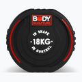 Gumizott kézi súlyzó Body Sculpture TPU BW 133 18 kg black 4