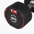 Gumizott kézi súlyzó Body Sculpture TPU BW 133 18 kg black 5