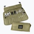 Evőeszköz készlet OFFLANDER Camping Cutlery Set with Case green 2