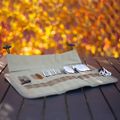Evőeszköz készlet OFFLANDER Camping Cutlery Set with Case green 9