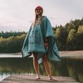 OFFLANDER OFF_CACC nehézsúlyú fűtött kék poncsó 4