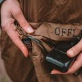 OFFLANDER OFF_CACC könnyű barna fűtött poncsó 8