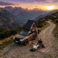 2 személyes Tető sáto OFFLANDER Triangle Slim Wolf black 12