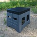 Kempingmosdó OFFLANDER Portable Folding Camping Toilet black 4